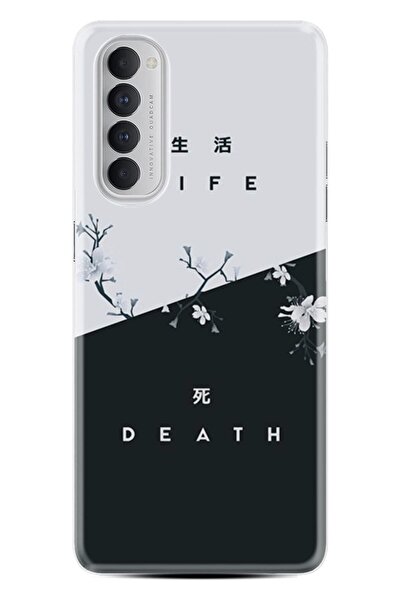 Kılıfland Oppo Reno 4 Pro Kılıf Resimli Desenli Baskılı Silikon Kılıf Life An...