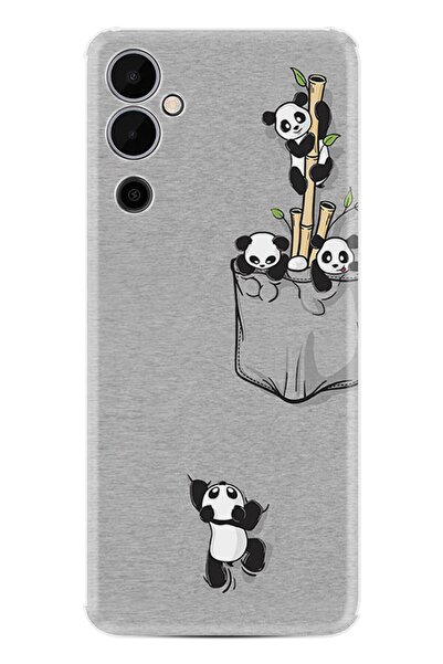 TECNO Pova Neo 2 Plus Kılıf Silikon Desen Özel Seri Pandalar 1798