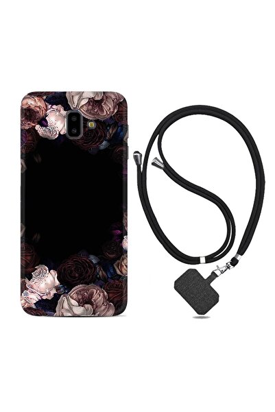 Kılıfland Samsung Galaxy J6 Plus Kılıf Resimli Desenli Silikon Boyun Askılı D...