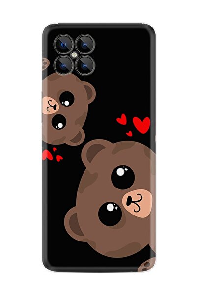 omix X600 Kılıf Silikon Desen Özel Seri Love Animals 1780