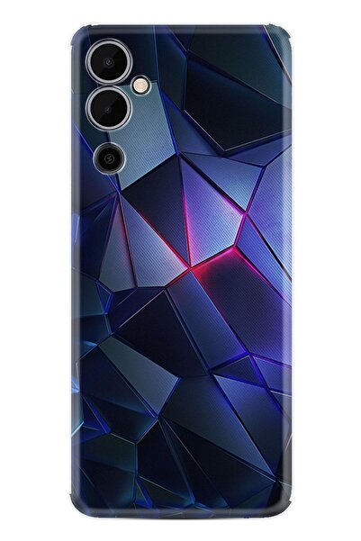 TECNO Pova 4 Kılıf Resimli Desenli Silikon Platinium Series Üçgenler 2 1872