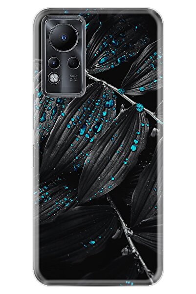 Kılıfland Infınıx Note 11 Pro Kılıf Silikon Desen Özel Seri Foid Green 1643