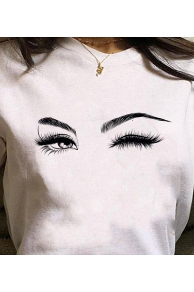 JANES Tricou de damă, cu mânecă scurtă