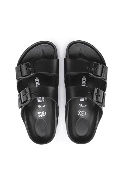 Birkenstock 1018924 Arizona Eva Μαύρες παιδικές παντόφλες