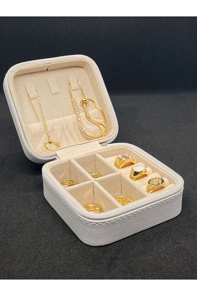 DAWLA White Jewelry Box