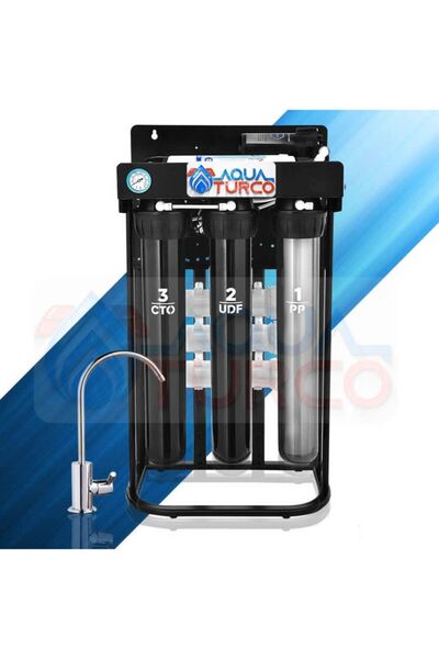 AQUAELA 400 Gpd Sanayi Tipi Su Arıtma Cihazı Günde 1400 Lt Arıtma Kapasiteli