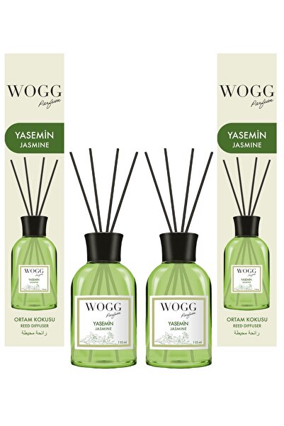 WOGG PARFÜM Yasemin Bambu Çubuklu Oda Kokusu 110ml 2 Adet