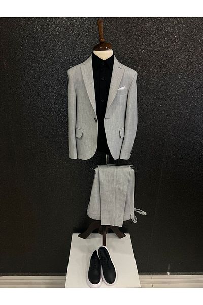 SENİOR Boy's Seersucker Suit