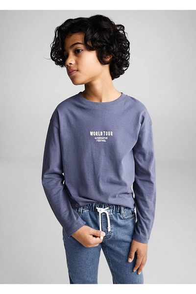 MANGO Kids Ζαν παντελόνι με κορδόνια