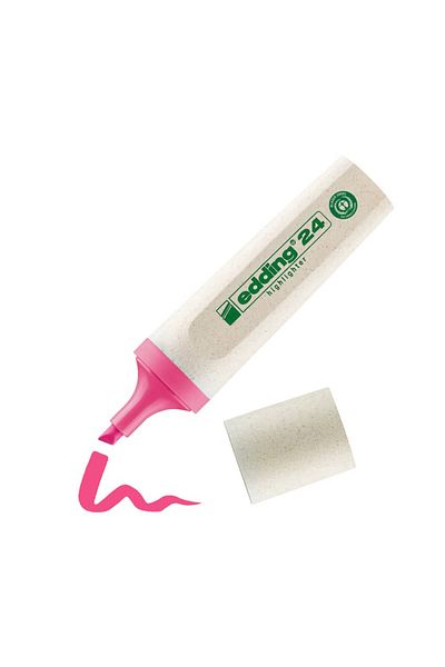 Edding Ecoline 24 Pink Highlighter Marker Pen