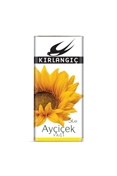 Kırlangıç Ayçiçek Yağı 5 Lt 4 Adet
