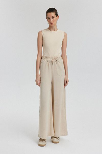 Touché Privé Loose Cut Elastic Waist Trousers