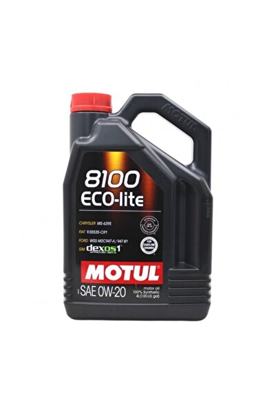 Motul 8100 Eco-lite 0w-20 4 Lt Tam Sentetik Motor Yağı