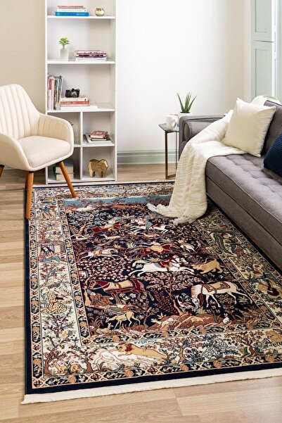 Angorahome Ethnic Makine Halısı 1610nvy