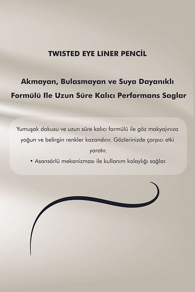Farmasi Elevator Eye Pencil 01 Black