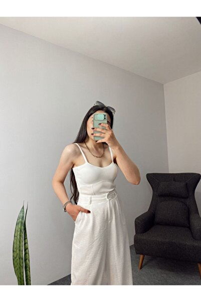 Hacer Balcı Askılı Triko Atlet