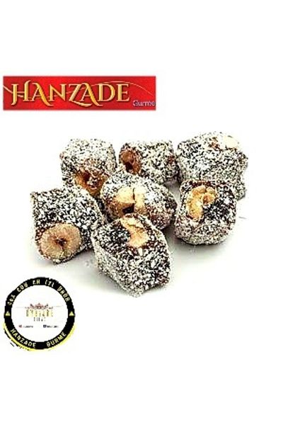 HANZADE GURME Double Roasted Double Pistachio with Cocoa Opium Turkish Delight 500 Gr