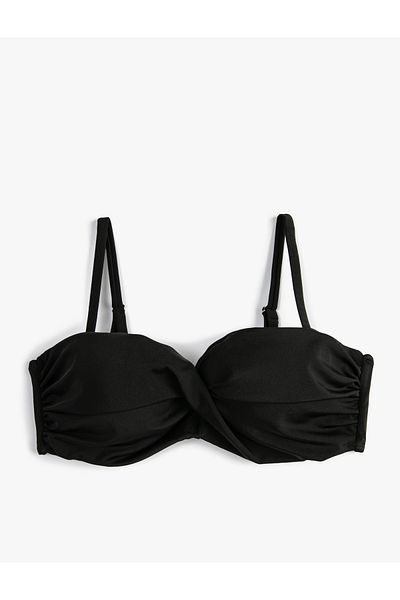 Koton Odnímatelné popruhy s vyztuženou kosticí Push Up Bikini Top