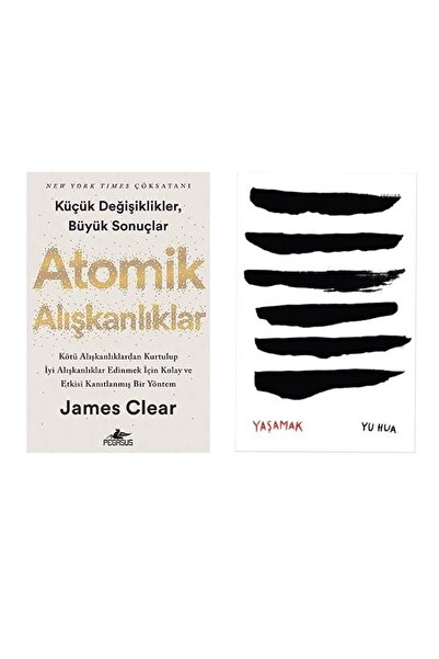 Jaguar Kitap Atomik Alışkanlıklar James Clear - Yaşamak Yu Hua