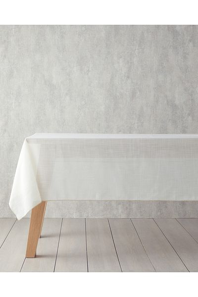 English Home Față de masă din poliester de culoare aurie Lenore