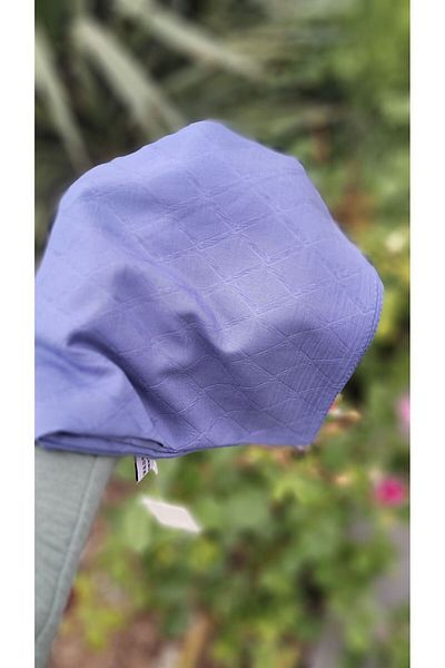 FRESCO SCARFS Bamboo Jacquard Hijab Hijab - Κασκόλ*Τζιν Μπλε 13