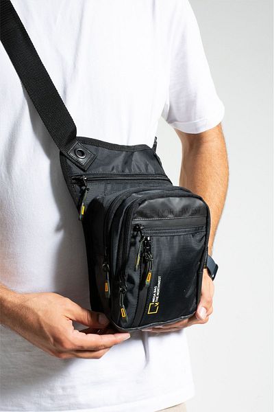 KASVA DERİ Impertex Waterproof Fabric Leg Bag, Waist Leg Bag Suitable for Motorcycle Couriers