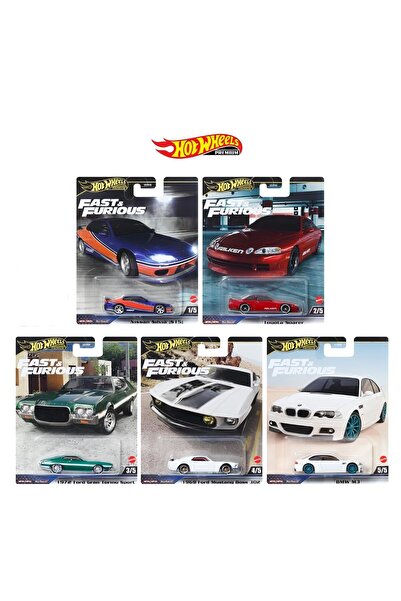 HOT WHEELS Premium 2024 Fast Furious 5'li Set