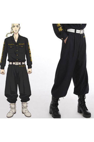 Köstebek Παντελόνι Cosplay Anime Tokyo Revengers