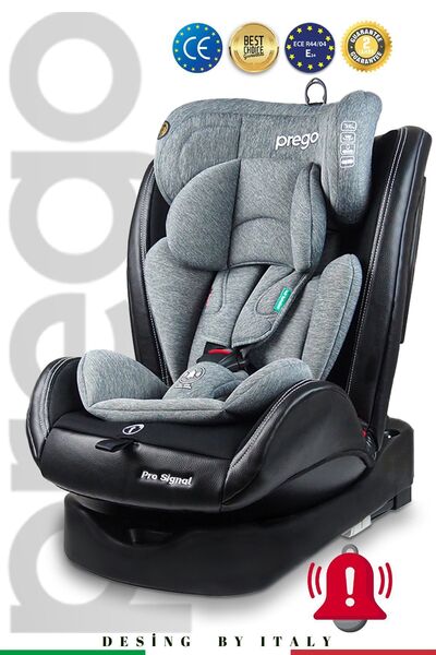Prego Profix Pro Signal 360 Derece Dönebilen 0-36 Kg Isofixli Oto Koltuğu