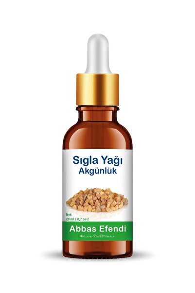 Abbas Efendi Sığla Yağı 20 ml Akgünlük (CAM ŞİŞE VE ÖLÇÜLÜ CAM ÇUBUK)