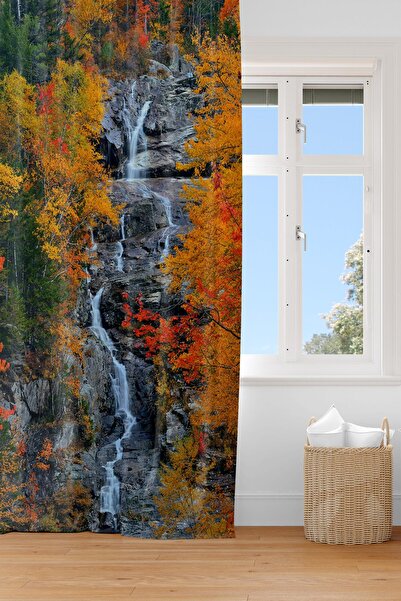 EVSEHOMES CURACĂ PEISAJ IMPRIMARE DIGITALĂ PERDEAUĂ DE FOLOSĂ CU O ARIPI