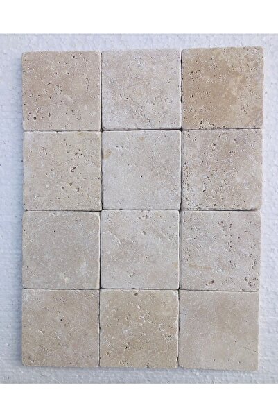 Light Traverten Esliktme 1x10x10 25 Adet