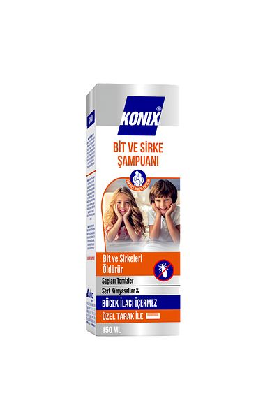 Konix 150 Ml Lice and Vinegar Shampoo