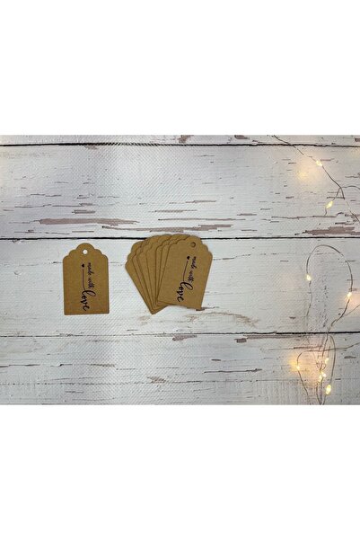 eylülün etiket fabrikası ملصق Made With Love كرافت - ملصق عيد الحب - 25 قطعة