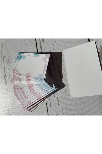 eylülün etiket fabrikası Σημείωση - Ευχαριστία Κάρτα / 8,2-5 εκ. - 30 Τεμάχια