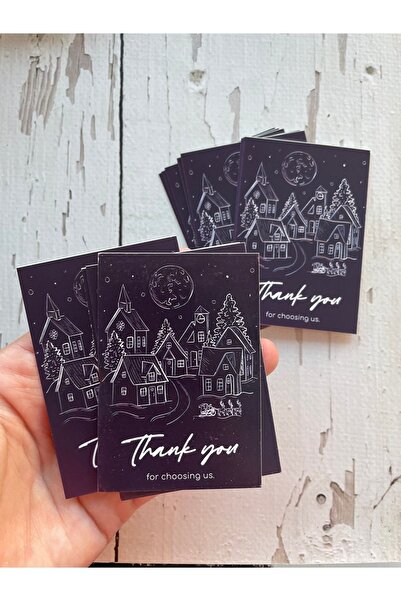 eylülün etiket fabrikası Felicitare de Anul Nou 8-5,5 Cm. Vă mulțumim pentru ...