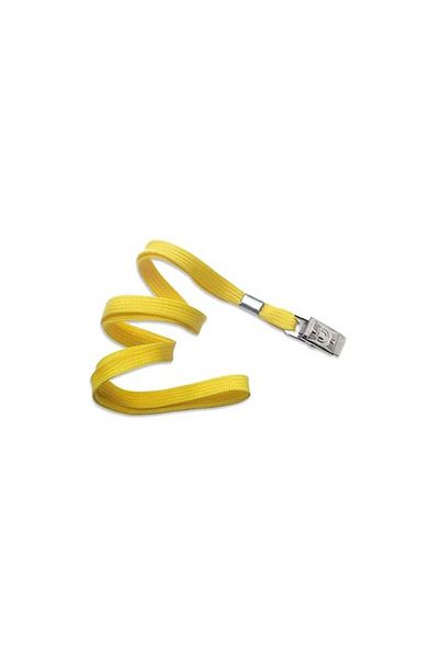 KRAF YELLOW Metal Clip - Card Strap Lanyard, 1 Piece