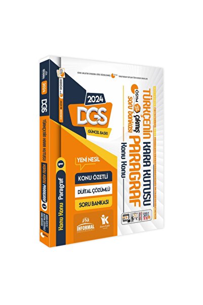 Karakutu Yayınları Dgs Türkçenin Kara Kutusu Konu Konu Paragraf 1 Konu Özetli...