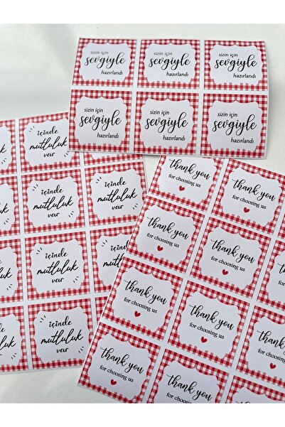 eylülün etiket fabrikası Fundal Pöti Square Mixt 3 Modele Autocolant 5 Cm. Au...