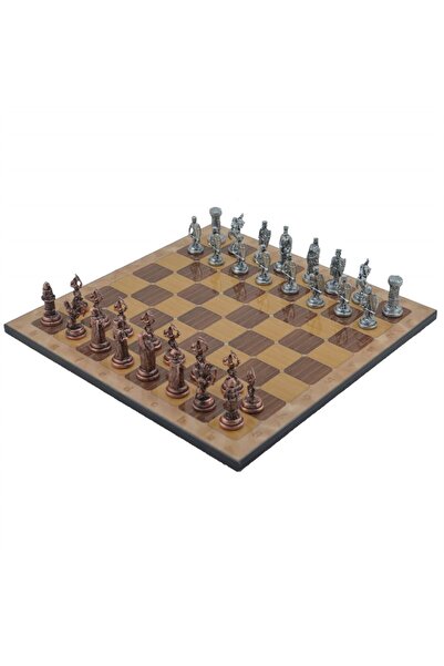 Gift Home Gifthome Metal Satranç Takımı Orta Osmanlı & Bizans Antik Rustik Ce...
