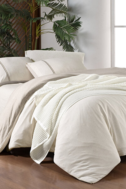 Sarev Medulas Double Duvet Cover Set - 50% Cotton and 50% Modal