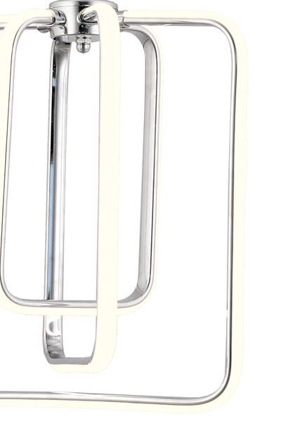 OSC HOME Modern LED Chandelier 3-Piece 3 Color Light Set - Living Room, Kitchen, Hallway