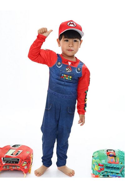 Gadget Gear Costum pentru copii Super Mario - Design muscular
