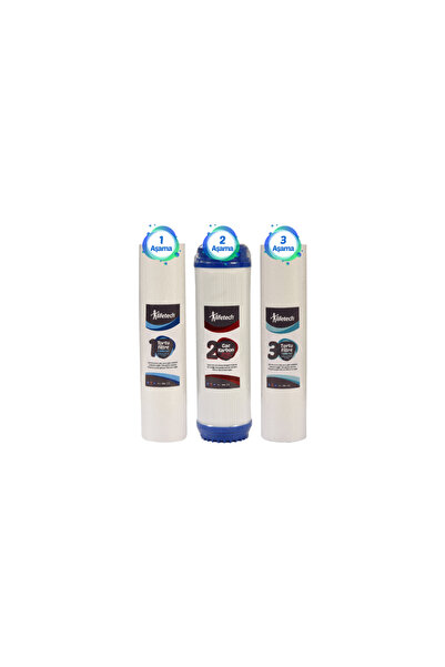 Lifetech 3 Aşama Filtre Seti