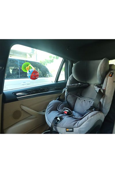 Been Suction Cup High Chair Toy + In-Car Suction Cup Toy + Colorful Rings Set