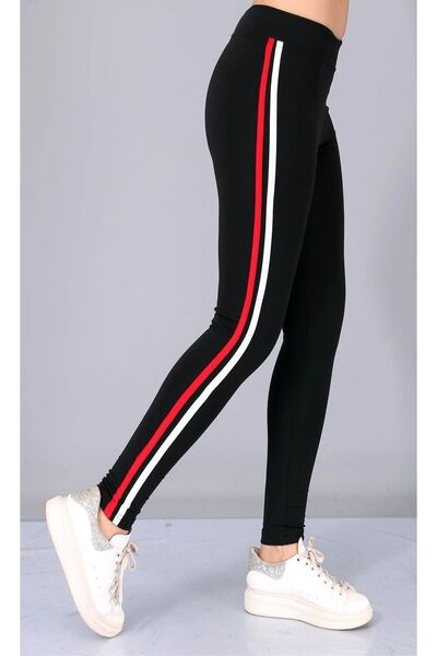 ICEFIELDS Kadın Yanı Şeritli Spor Tayt