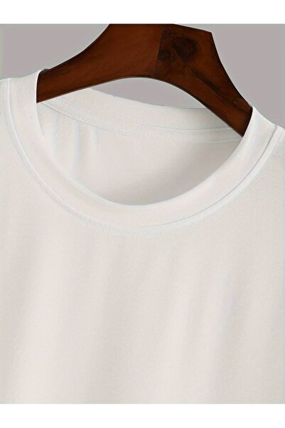 kenoger Μπλουζάκι Unisex Oversize Crew Neck - Creative Text Printed