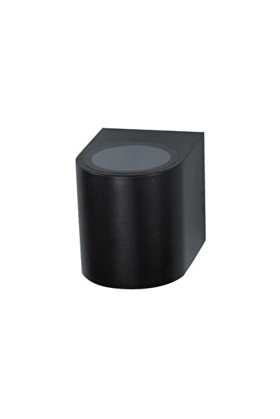 LUXRAM GU10 Duylu Tek Yönlü Silindir Antrasit Bahçe Aplik