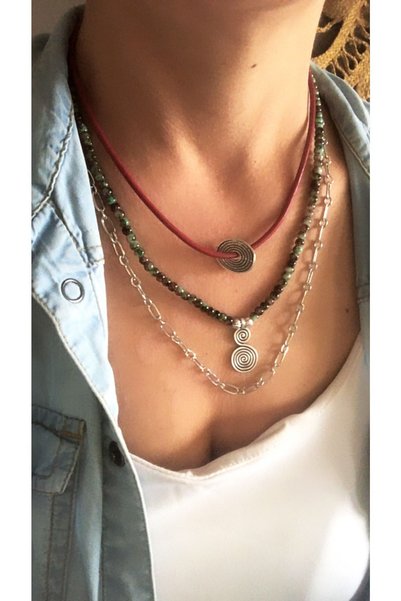 by özllem News Design Balance Necklace Set
