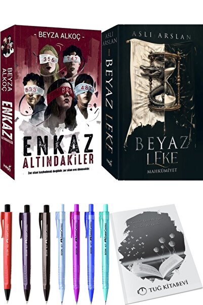 İndigo Kitap İndigo Enkaz Altındakiler ve Beyaz Leke Mahkumiyet Ciltli + Hedi...